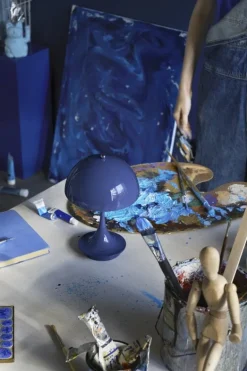 Louis Poulsen Panthella 160 Portable V3 bordslampa, indigoblå