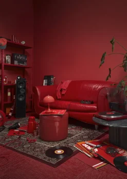 Louis Poulsen Panthella 160 Portable V3 bordslampa, korall