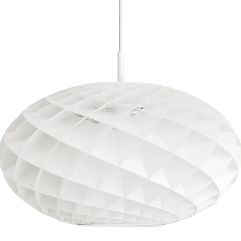 Louis Poulsen Patera 500 oval pendel, vit