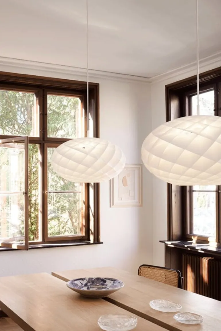 Louis Poulsen Patera 500 oval pendel, vit