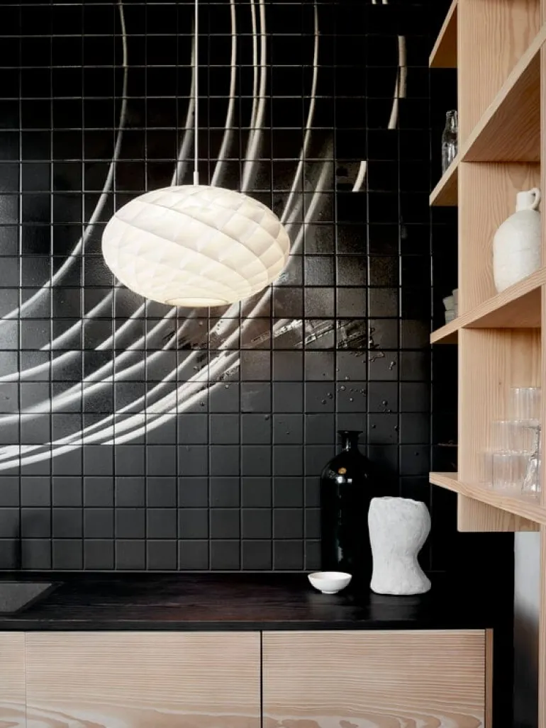 Louis Poulsen Patera 500 oval pendel, vit