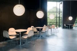 Louis Poulsen Patera 600 pendellampa, vit