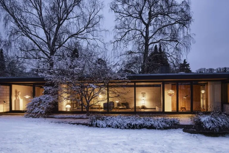 Louis Poulsen Patera 300 pendellampa, vit