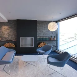 Louis Poulsen Patera 450 pendellampa, vit