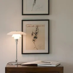Louis Poulsen PH 3/2 bordslampa, krompläterad