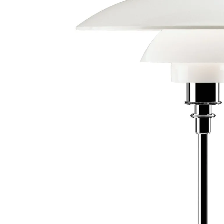 Louis Poulsen PH 3½–2½ bordslampa, förkromad