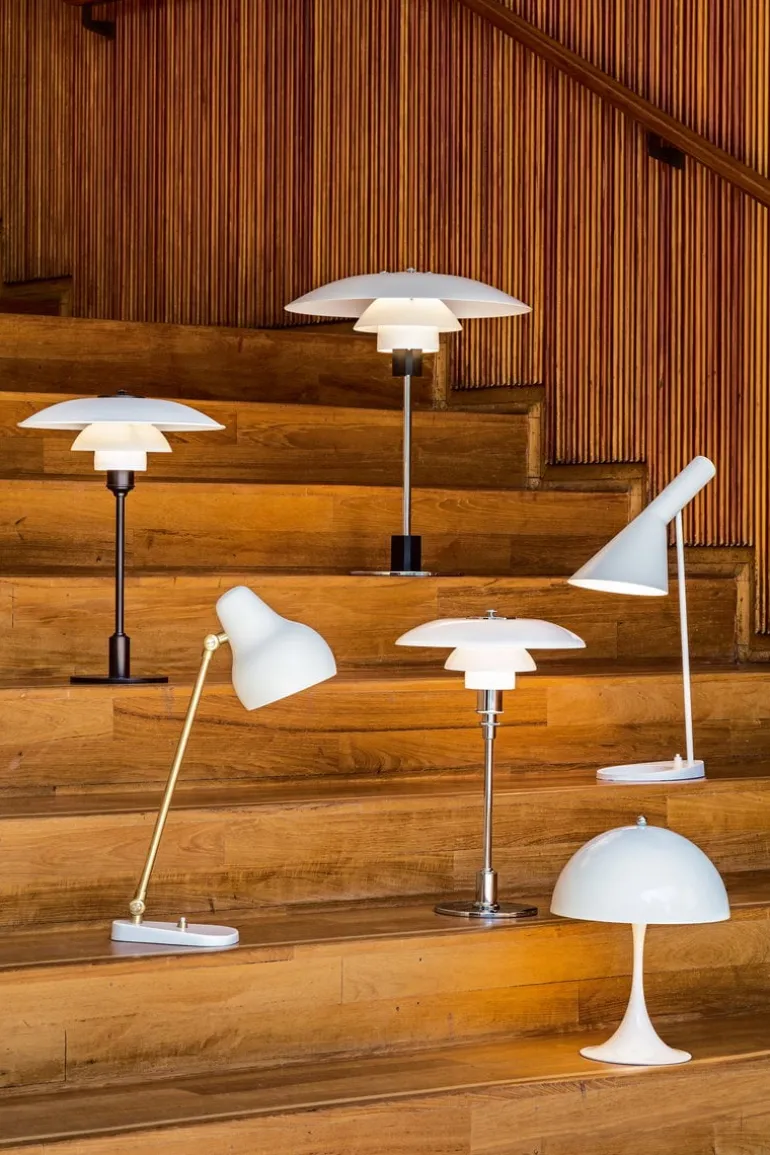 Louis Poulsen PH 2/1 bordslampa, metalliserad svart