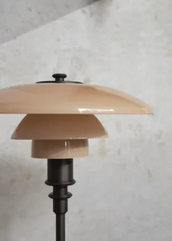 Louis Poulsen PH 2/1, bordslampa, Limited edition, dustig terrakotta