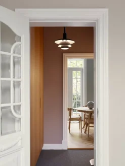 Louis Poulsen PH 3/3 hänglampa, svart metall