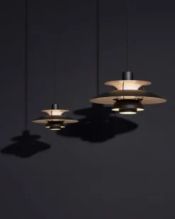 Louis Poulsen PH 5 Mini Monochrome pendellampa, svart