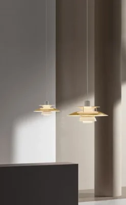 Louis Poulsen PH 5 Mini pendellampa, mässing