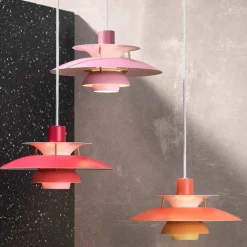 Louis Poulsen PH 5 Mini pendellampa, orange