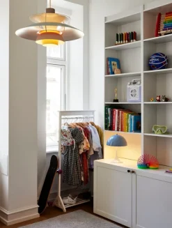 Louis Poulsen PH 5 Pastels taklampa, blå - rosa - persika