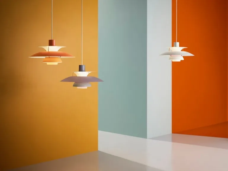 Louis Poulsen PH 5 pendellampa, orange