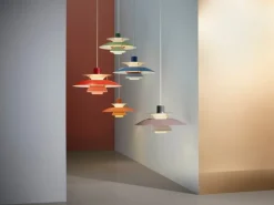 Louis Poulsen PH 5 pendellampa, orange