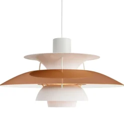 Louis Poulsen PH 5 pendellampa, koppar