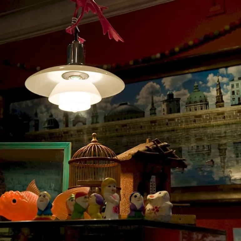 Louis Poulsen PH 2/1 pendellampa, metalliserad svart