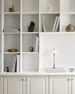 Louis Poulsen PH 2/1 Portable bordslampa, glansförkromad