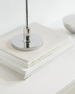 Louis Poulsen PH 2/1 Portable bordslampa, glansförkromad