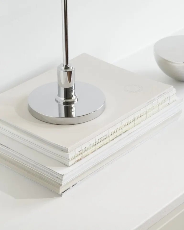 Louis Poulsen PH 2/1 Portable bordslampa, glansförkromad