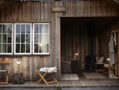 Louis Poulsen PH 2/1 Portable bordslampa, glansförkromad