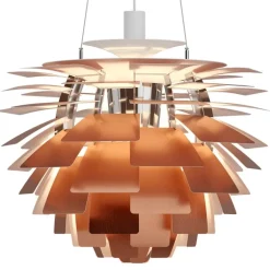 Louis Poulsen PH Artichoke lampa, 600 mm, koppar