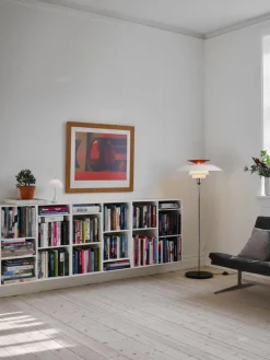 Louis Poulsen PH80 golvlampa, opalvit