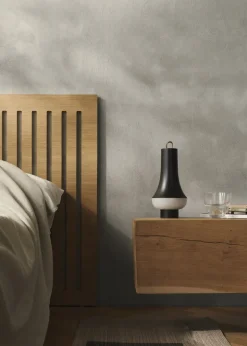 Louis Poulsen Tomoshi bärbar bordslampa, mörkbrun