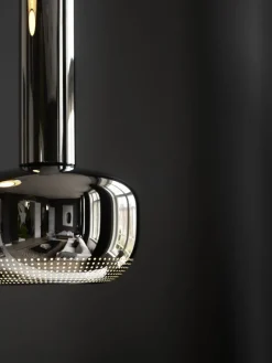 Louis Poulsen VL 56 pendellampa, polerat krom