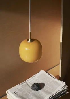 Louis Poulsen VL45 Radiohus 175 pendel, mässing - amber