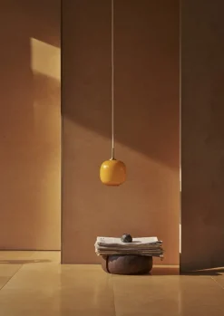 Louis Poulsen VL45 Radiohus 175 pendel, mässing - amber