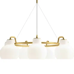 Louis Poulsen VL Ring Crown 7 pendellampa, opalglas