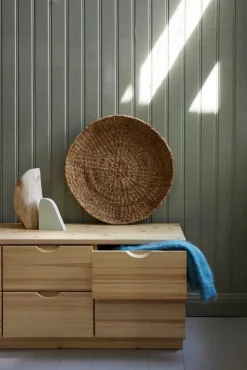 Lundia Classic byrå, 6 lådor, klarlackad furu