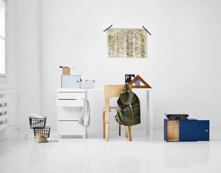 Lundia Classic skrivbord, vit