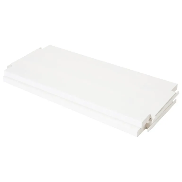 Lundia Classic vägg hylla, 2 st, vit