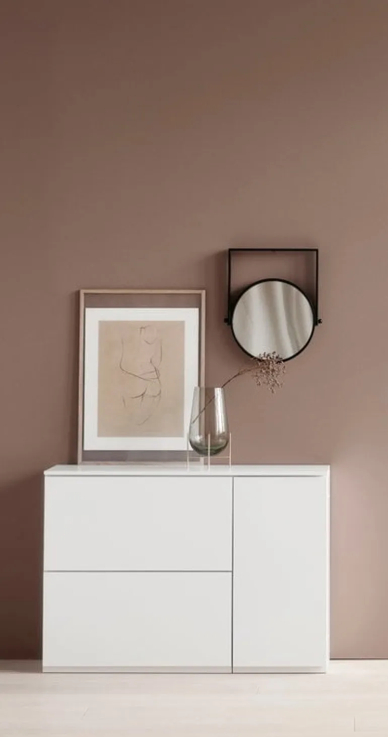 Lundia Fuuga byrå 96 cm, vit