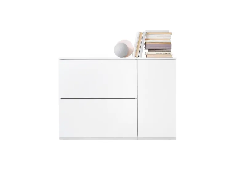 Lundia Fuuga byrå 96 cm, vit