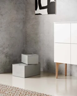 Lundia Fuuga sideboard, 128 cm, vitt - ek