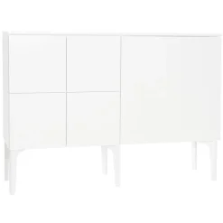 Lundia Fuuga sideboard, 128 cm, vitt - vitt