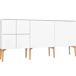 Lundia Fuuga sideboard, 192 cm, vit - ek