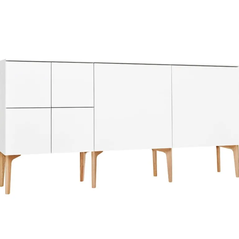 Lundia Fuuga sideboard, 192 cm, vit - ek
