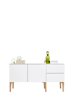 Lundia Fuuga sideboard, 144 cm, vitt - ek