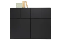 Lundia Fuuga skåp, 100 x 128 cm, svart