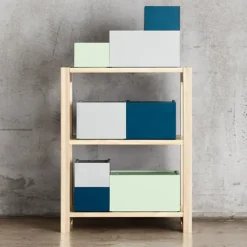 Lundia System 3 låda, blå