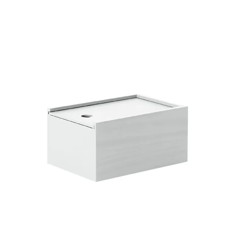 Lundia System 1 låda, grå