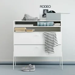 Lundia System 3 låda, grå