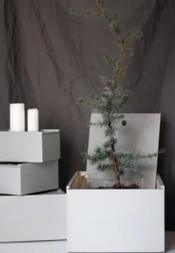 Lundia System 2 låda, grå