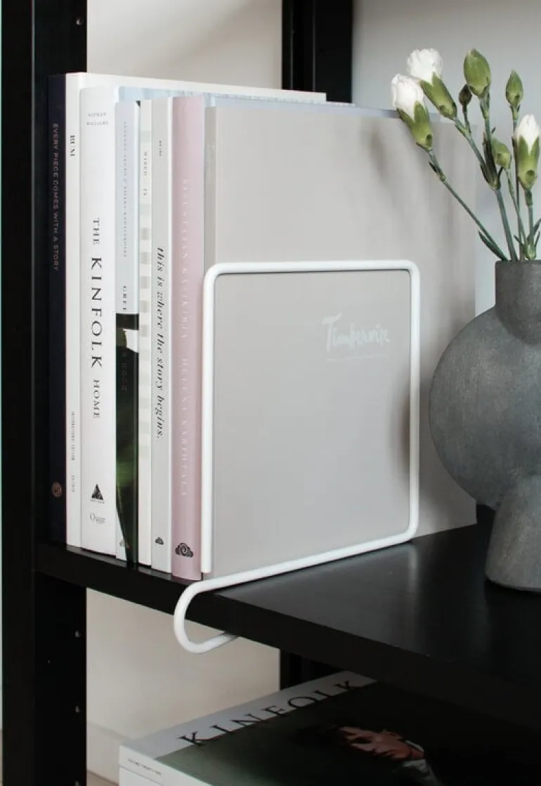 Lundia Trådbokstöd, kvadratiskt, vitt