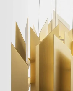 LYFA Divan 2 hänglampa, 245 mm, mässing