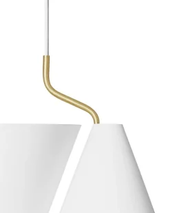 LYFA Mosaik hänglampa, Upp/Ner, vit